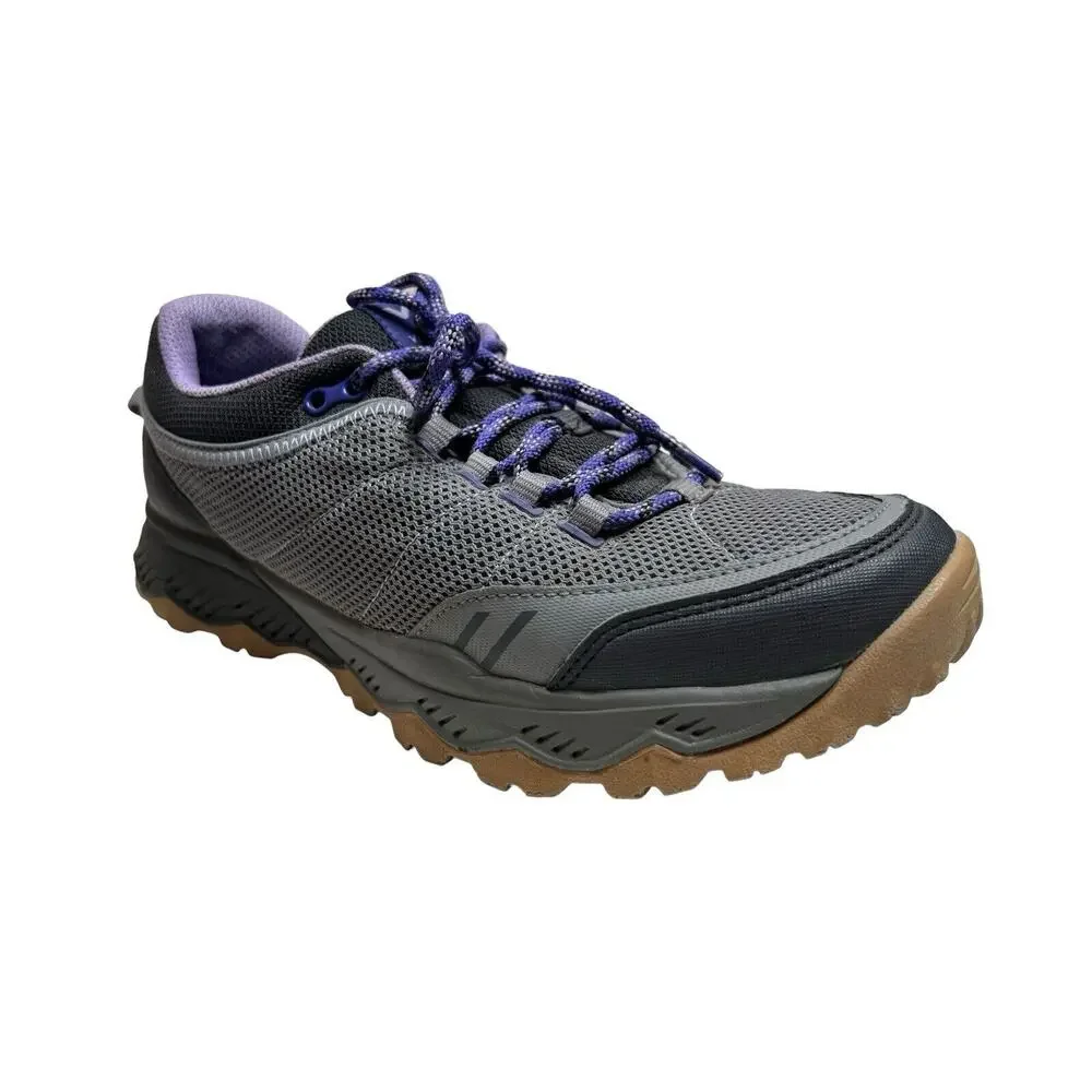 Vionic Shoes Womens Mckinley Low Trail Hiking Sneakers 3105 Gray Purple Size 9.5 - Picture 2 of 9